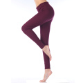 Pantalon de yoga classique couleur unie vêtements de sport ensemble d&#39;entraînement sous-vêtements taille haute Jagger respirant coupe-vent agréable sensation vêtements de sport